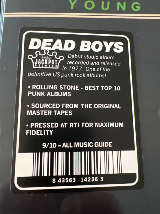 DEAD BOYS - young loud and snotty