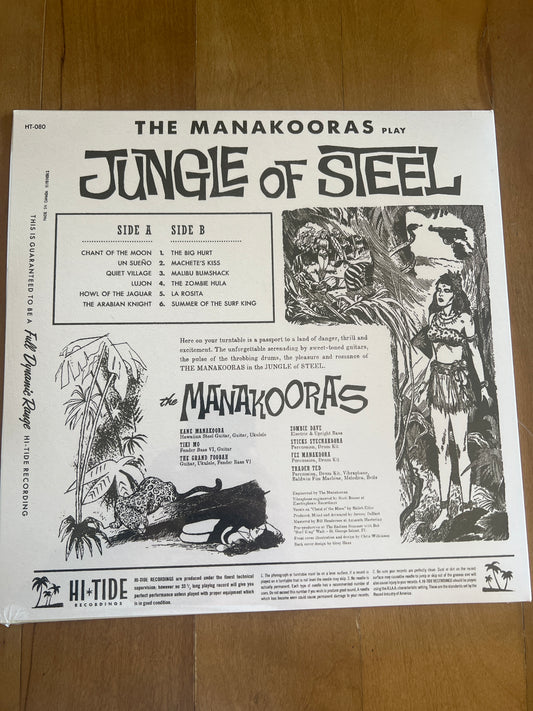THE MANAKOORAS - jungle of steel