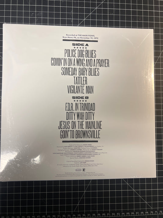 RY COODER - live at the main point 1972