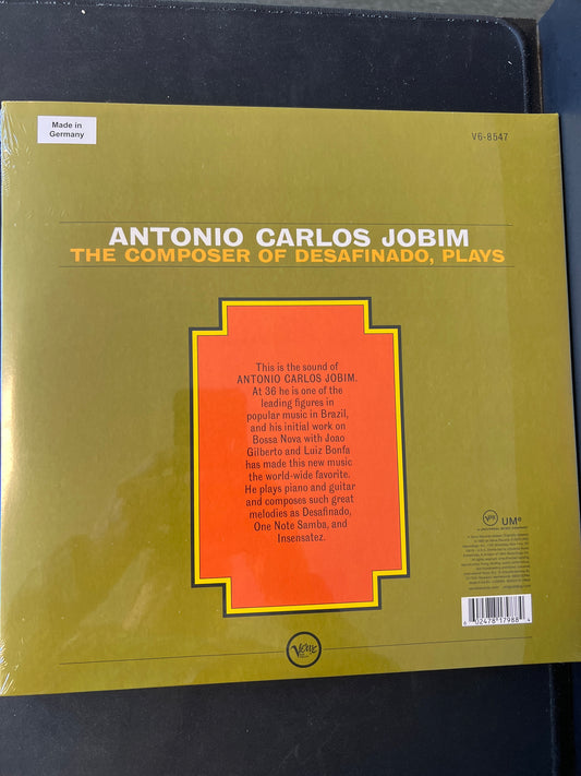 ANTONIO CARLOS JOBIM - the composer of desafinado, plays