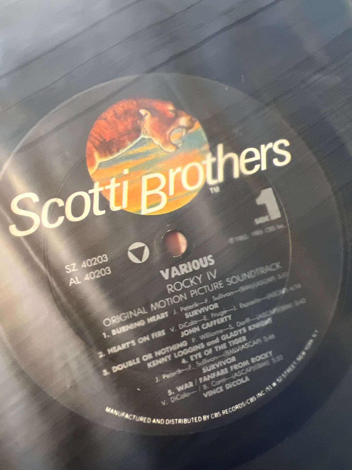 ROCKY IV - soundtrack