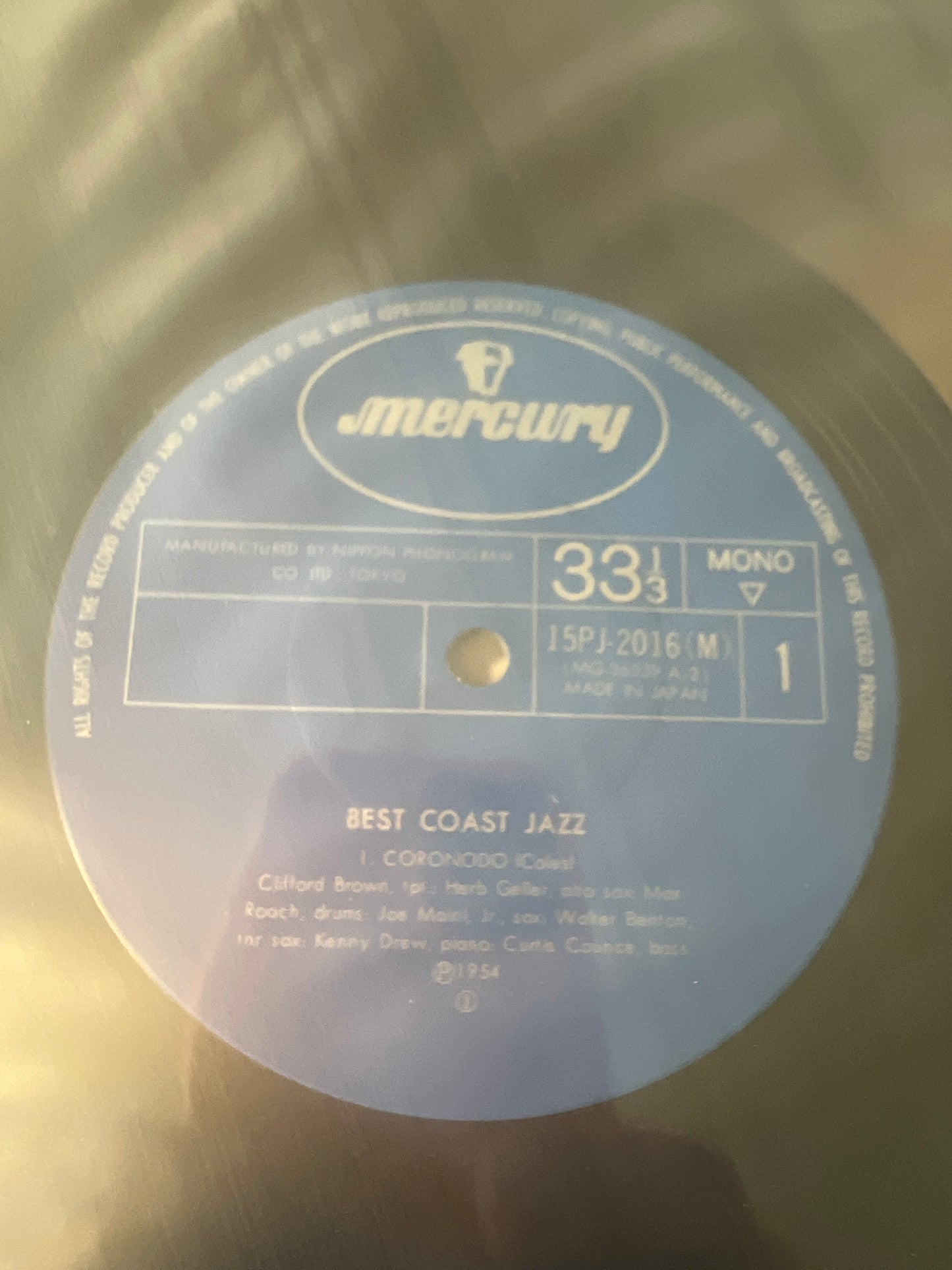 CLIFFORD BROWN - best coast jazz