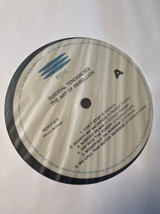 SUICIDAL TENDENCIES - the art of rebellion