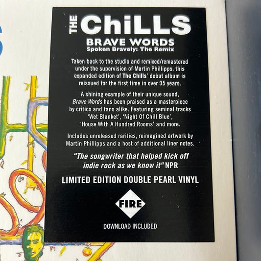 THE CHILLS - brave words (spoken bravely: the remix)