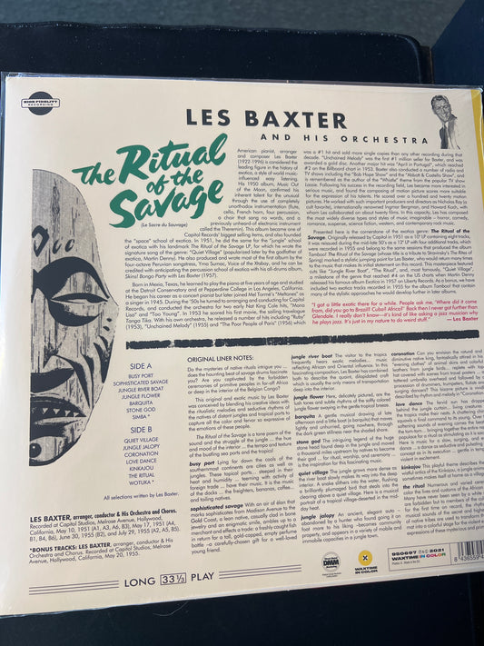 LES BAXTER - ritual of the savage