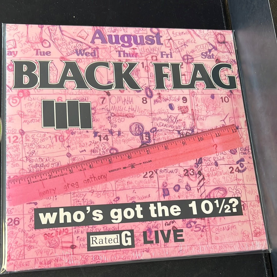 BLACK FLAG - who’s got the 101/2?