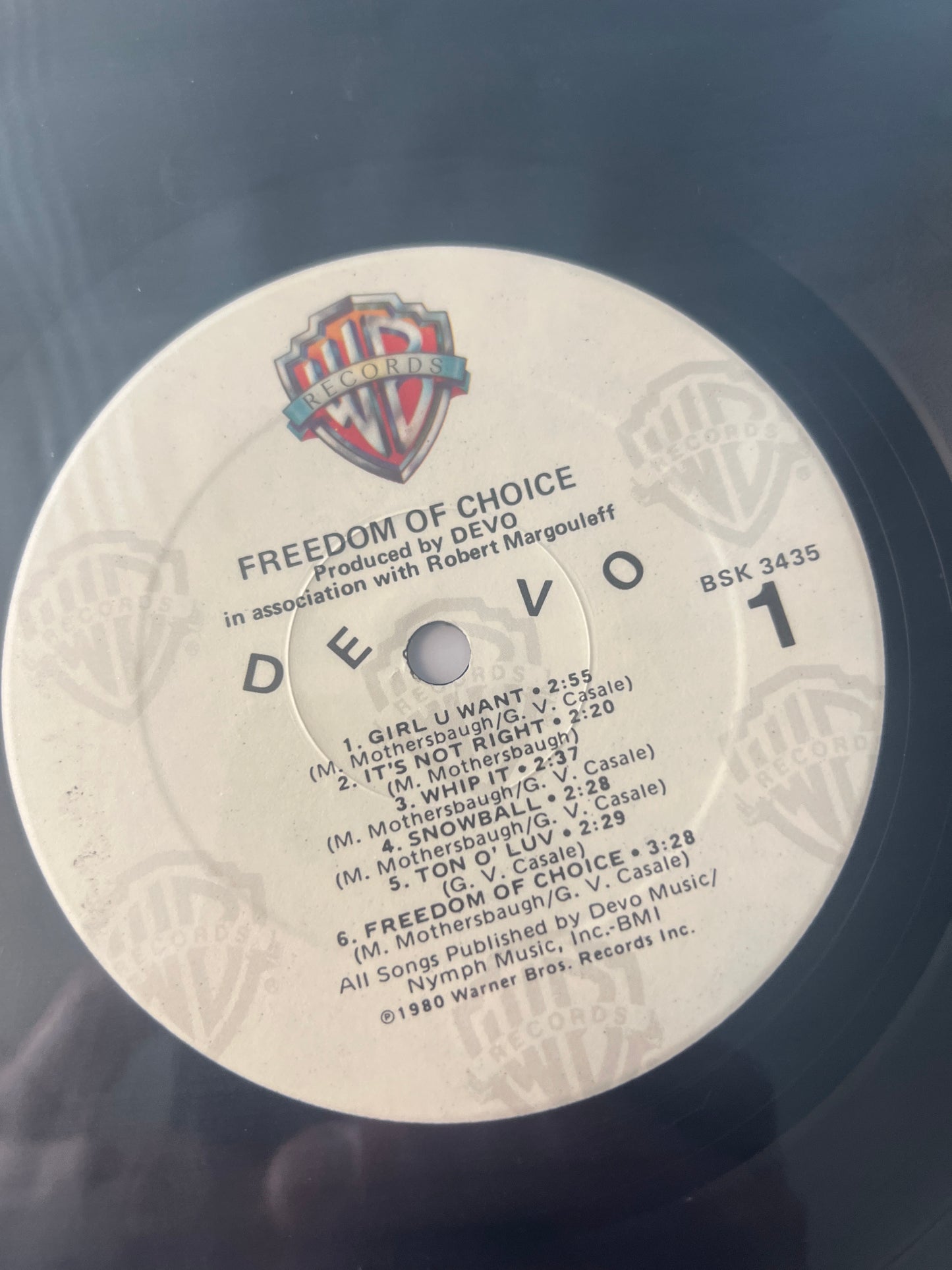 DEVO - freedom of choice