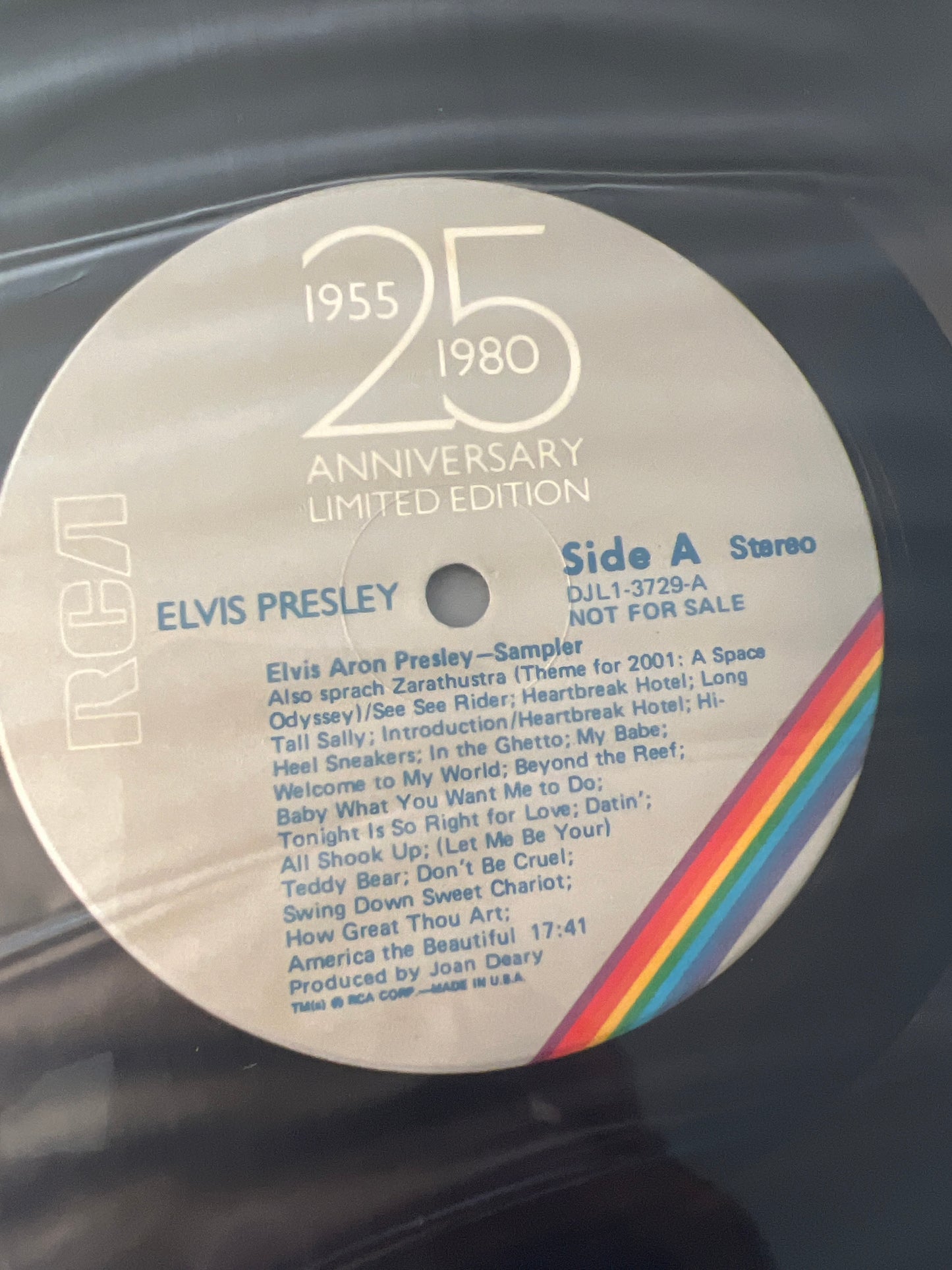 ELVIS PRESLEY - 25th anniversary album