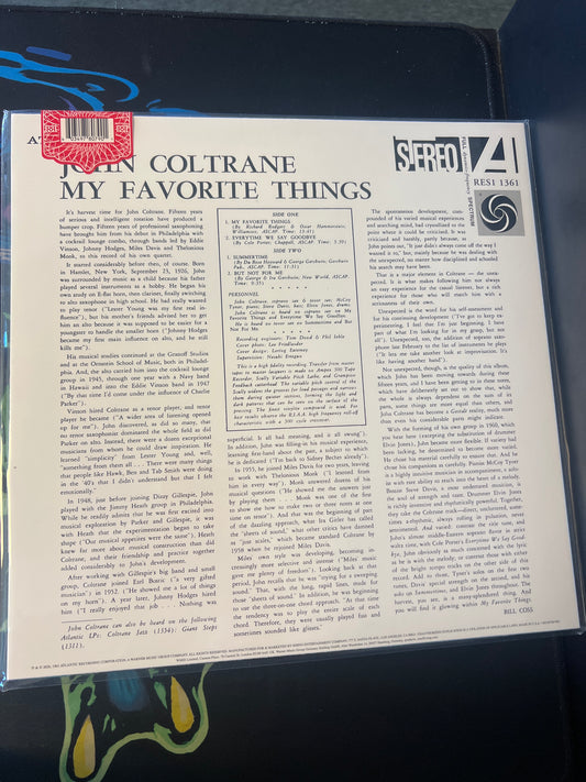 JOHN COLTRANE - my favorite things