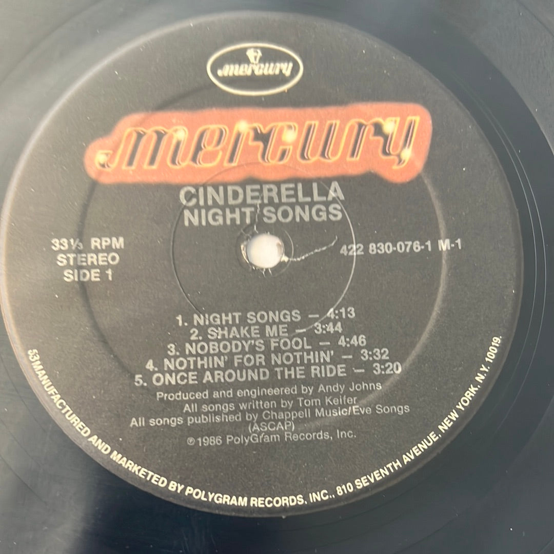 CINDERELLA - night songs