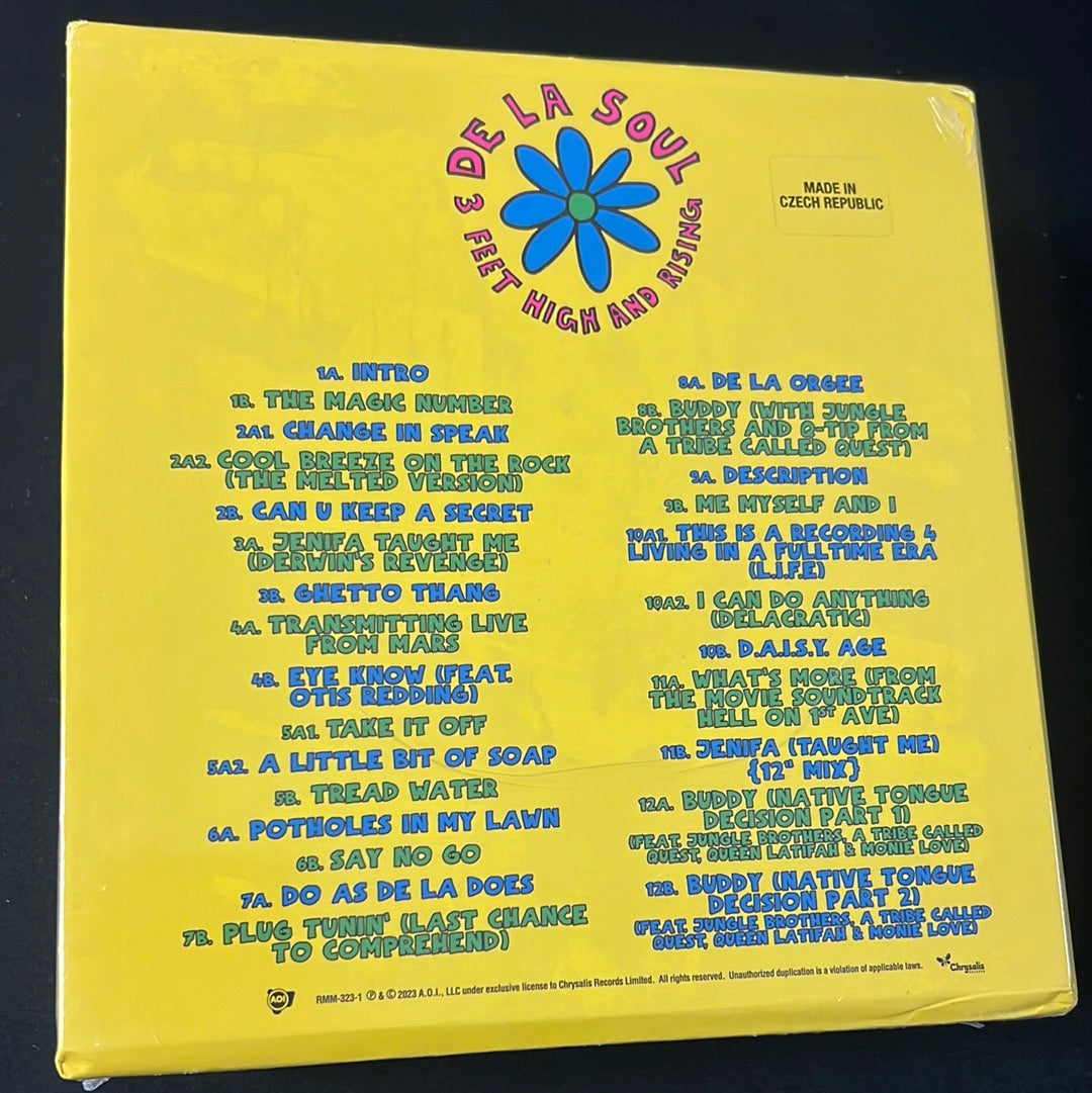 DE LA SOUL - 3 feet high and rising