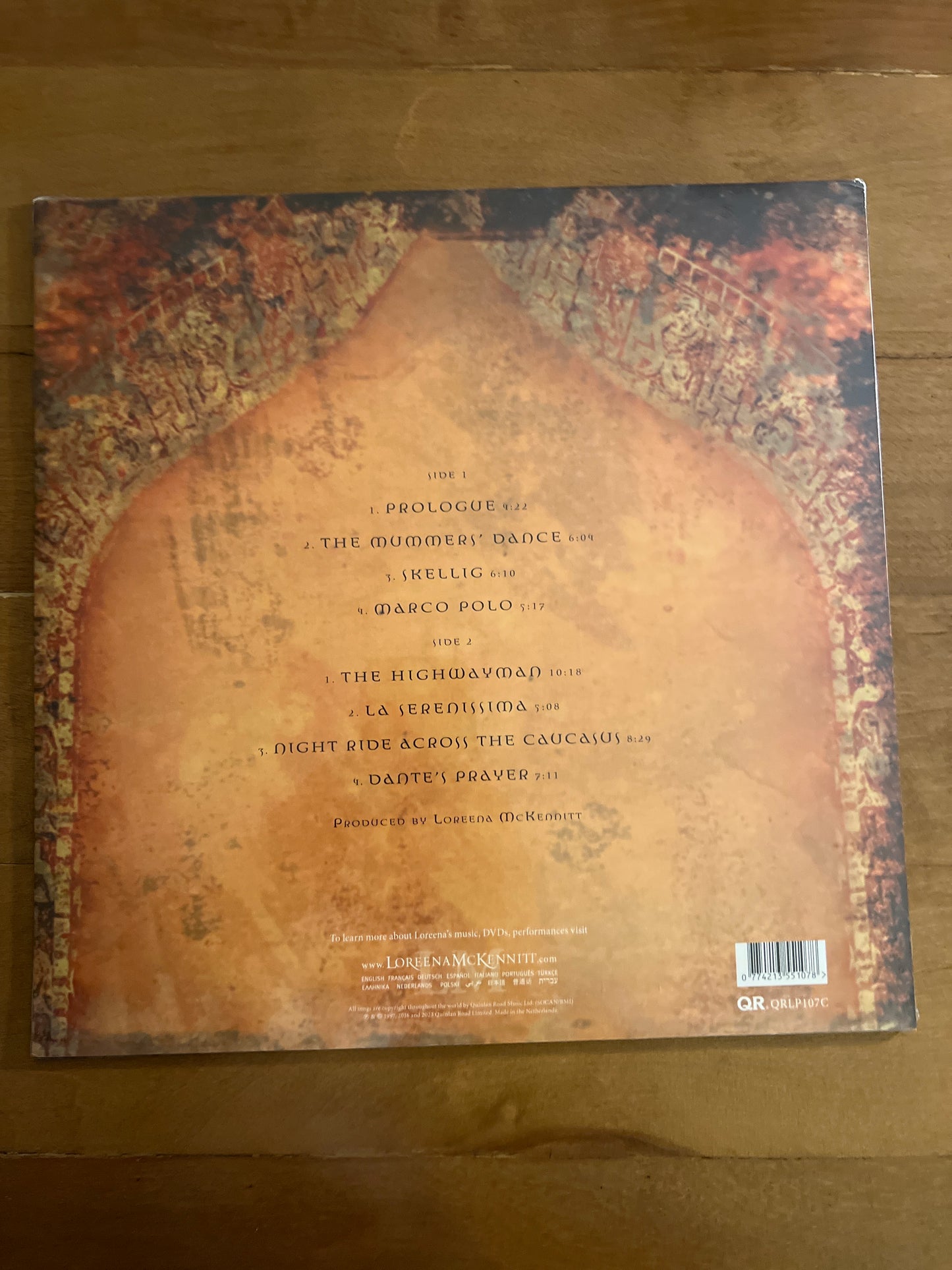 LOREENA MCKENNITT - the book of secrets