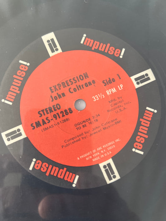 JOHN COLTRANE - expression