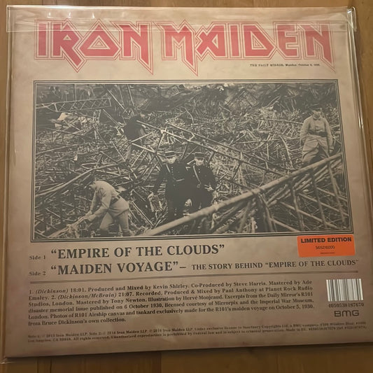 IRON MAIDEN - empire of the clouds