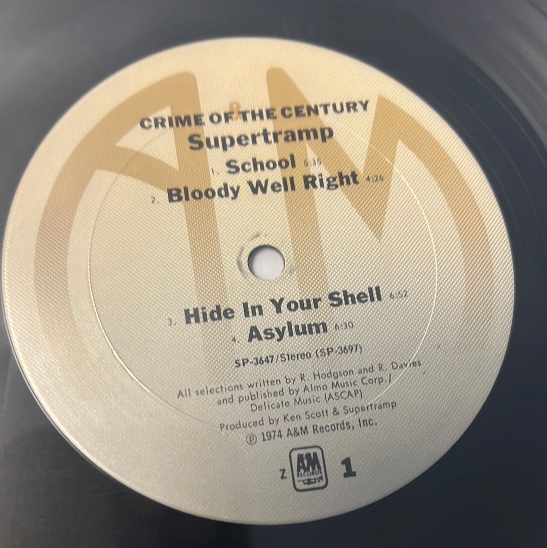 SUPERTRAMP - crime of the century