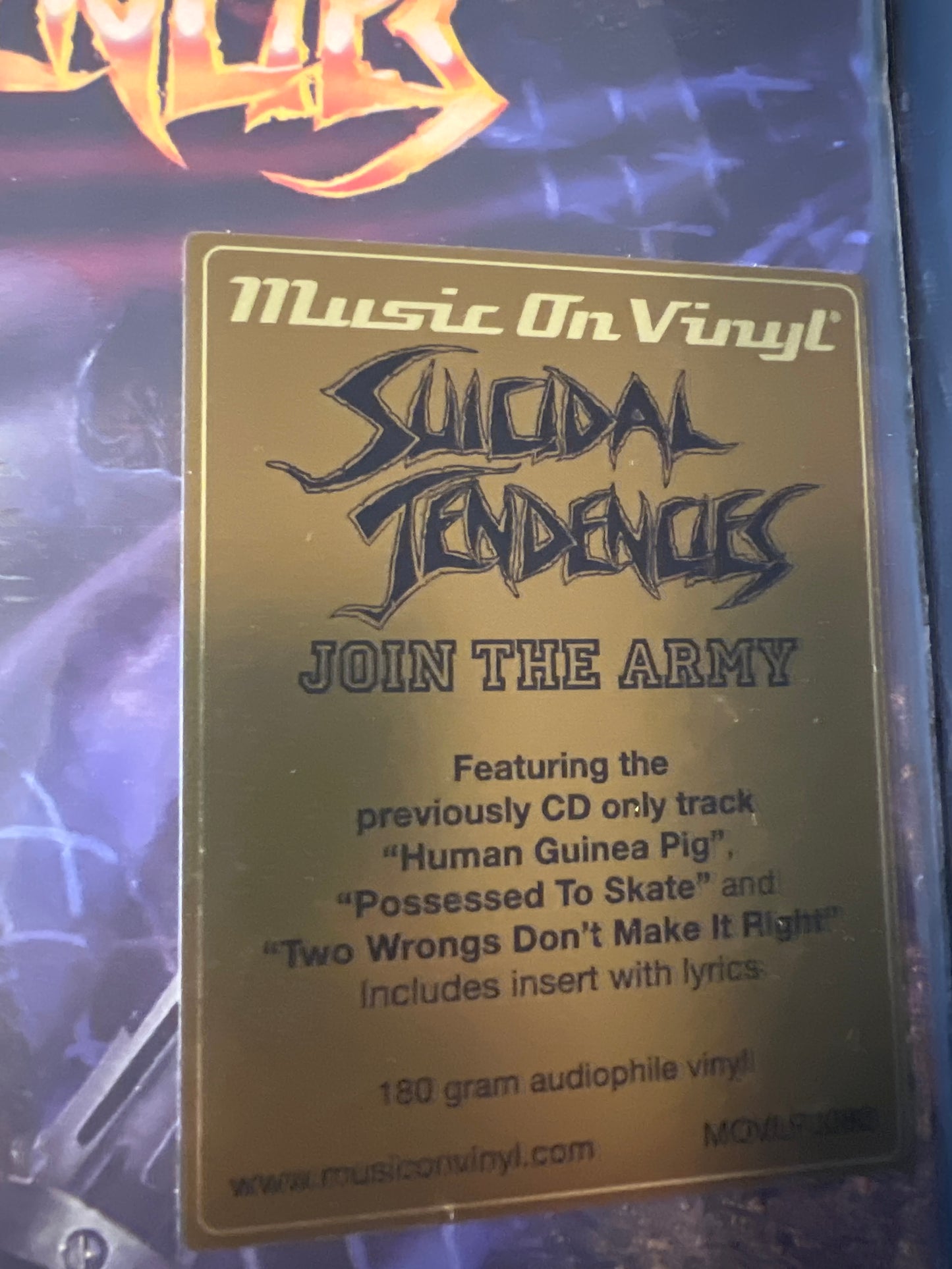 SUICIDAL TENDENCIES - join the army