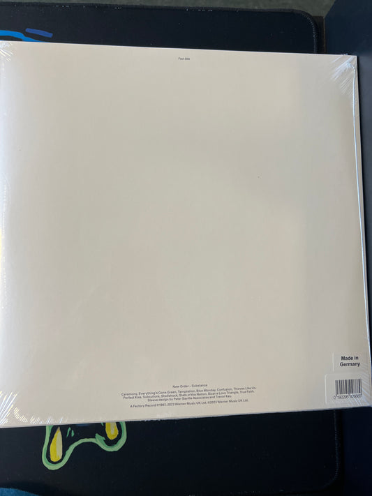 NEW ORDER - substance