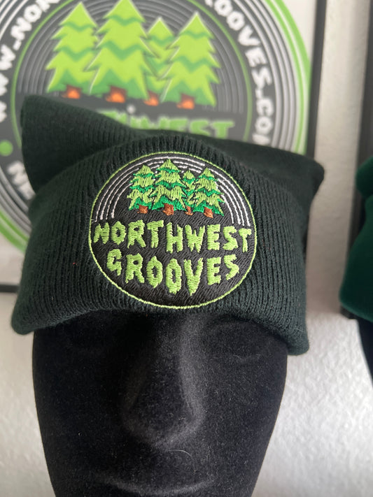 NORTHWEST GROOVES - Beanie (BLACK)