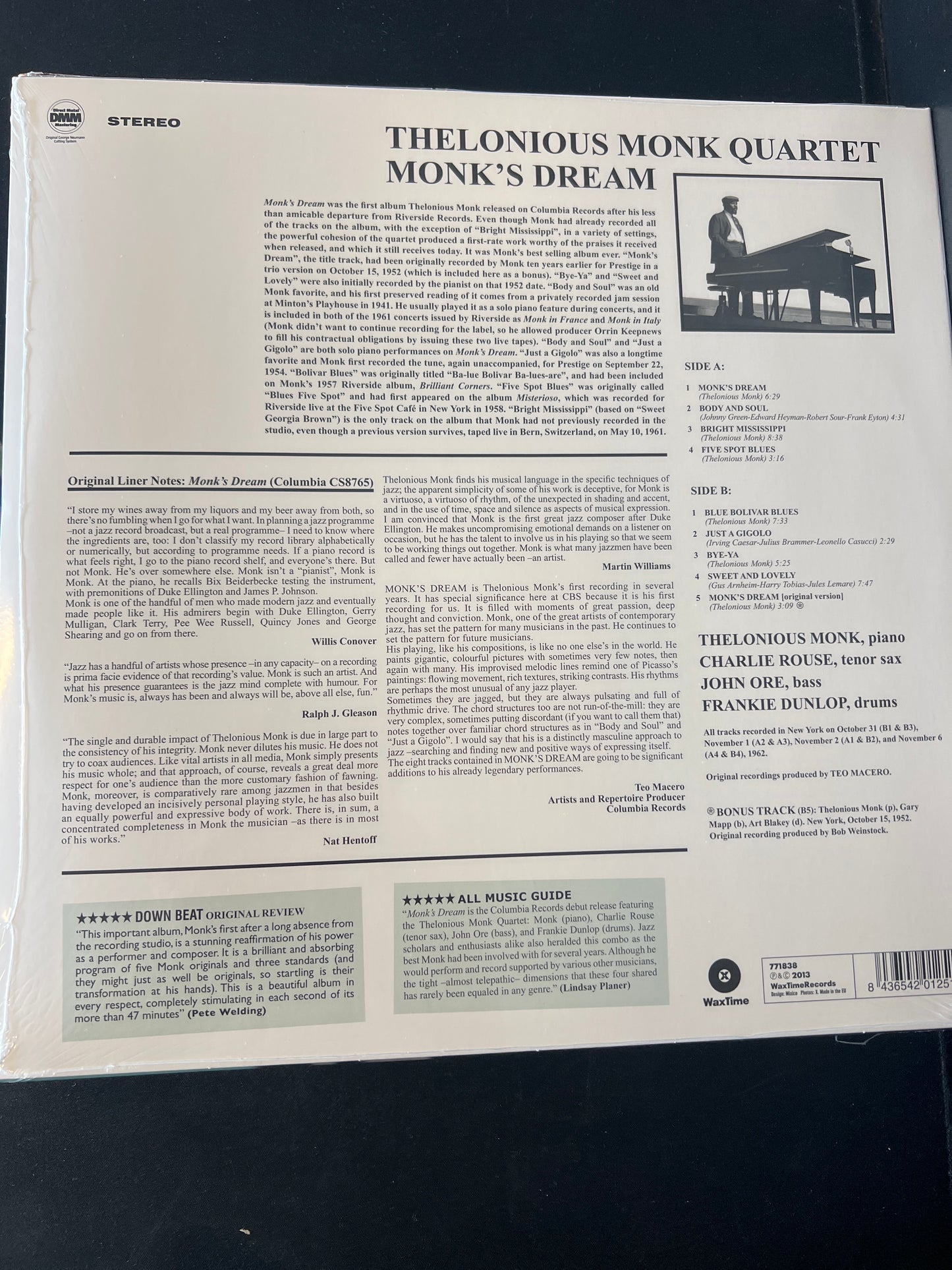 THELONIOUS MONK - Monk’s Dream