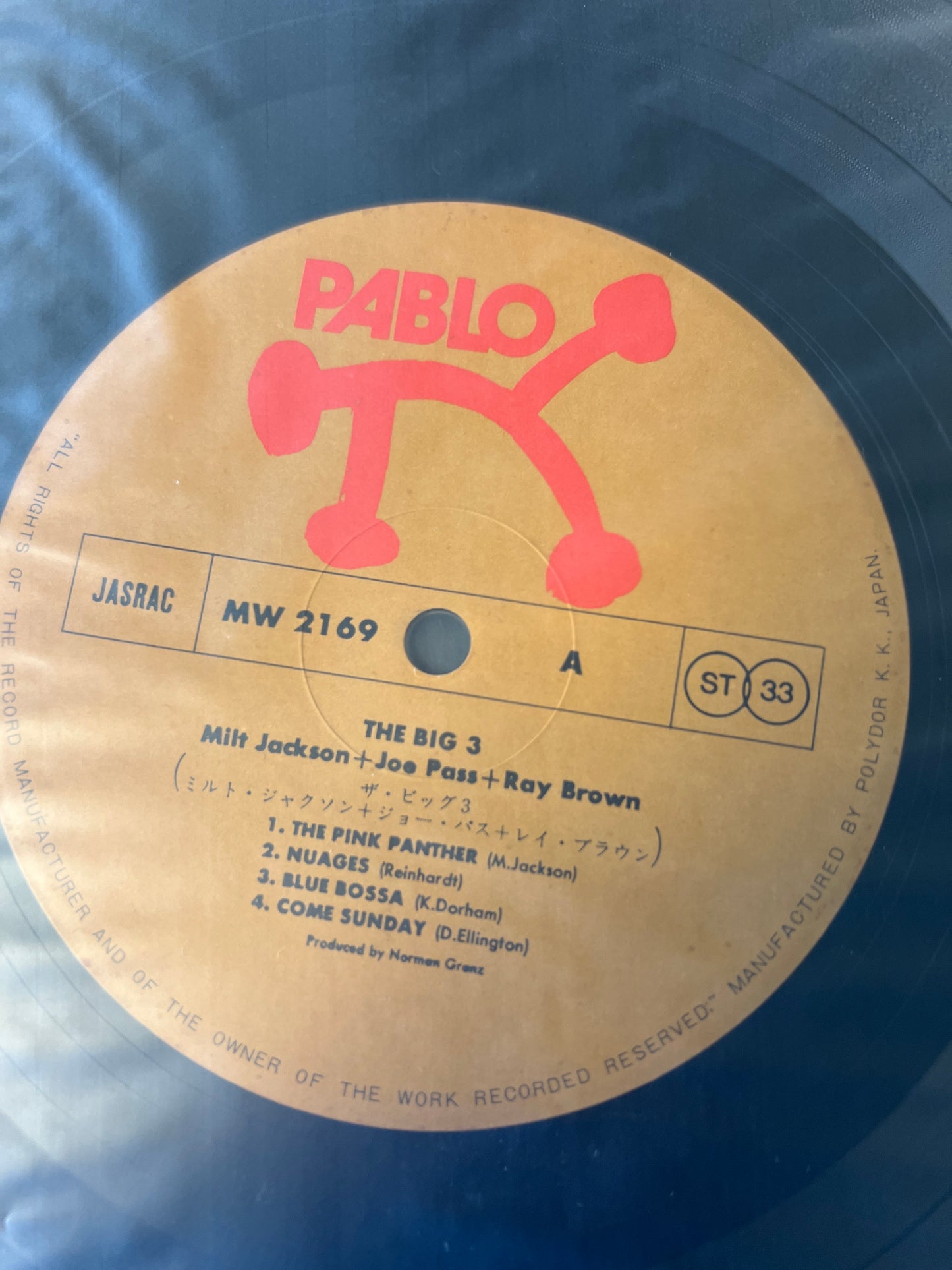 MILT JACKSON + JOE PASS + RAY BROWN - the big 3