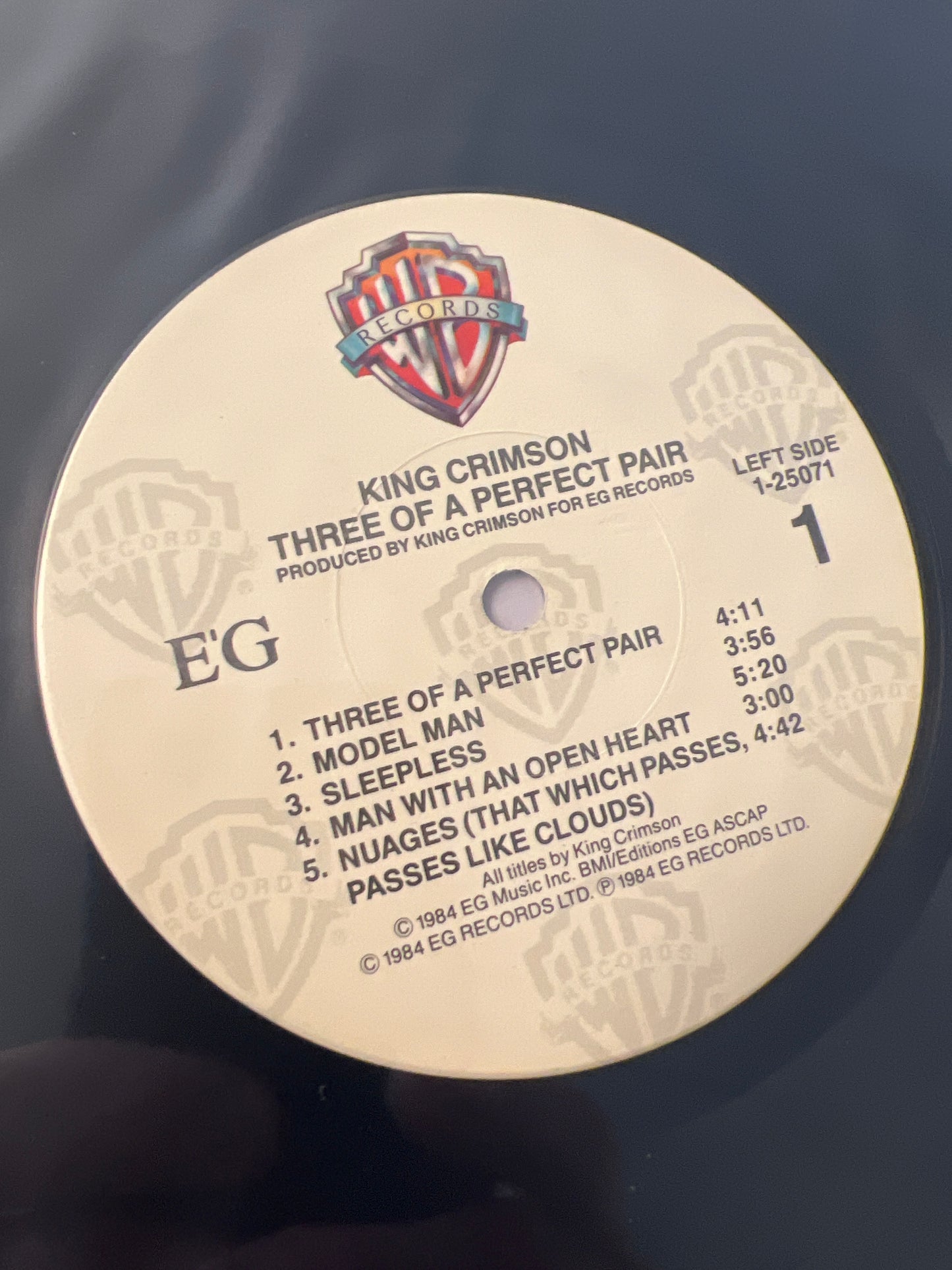 KING CRIMSON - three of a perfect pair