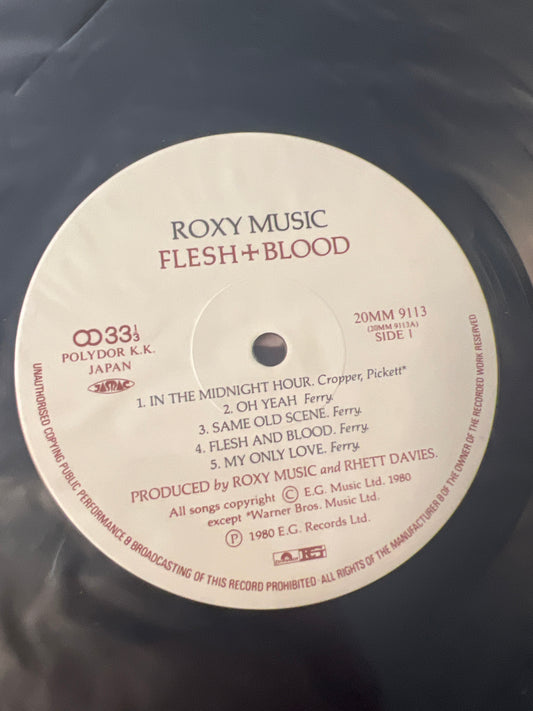 ROXY MUSIC - flesh + blood