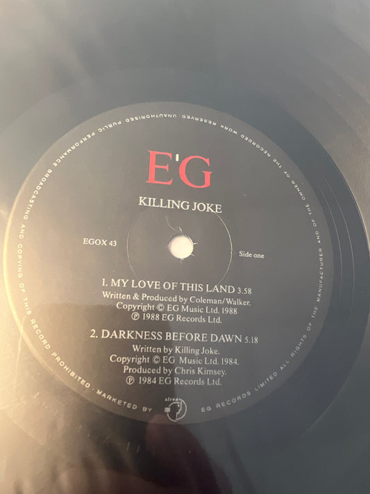 KILLING JOKE - my love of this land