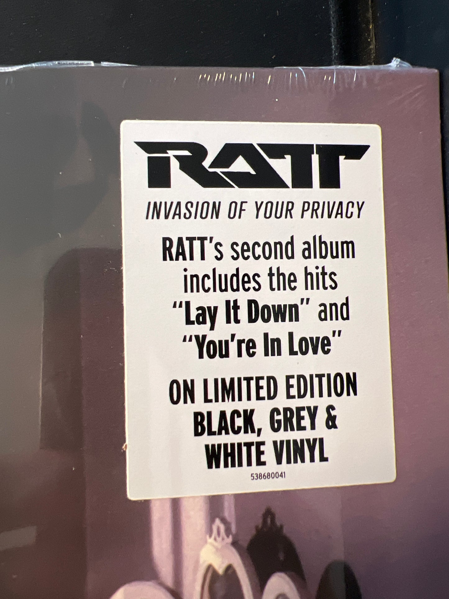 RATT - invasion of your privacy