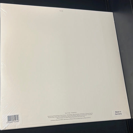 NEW ORDER - substance