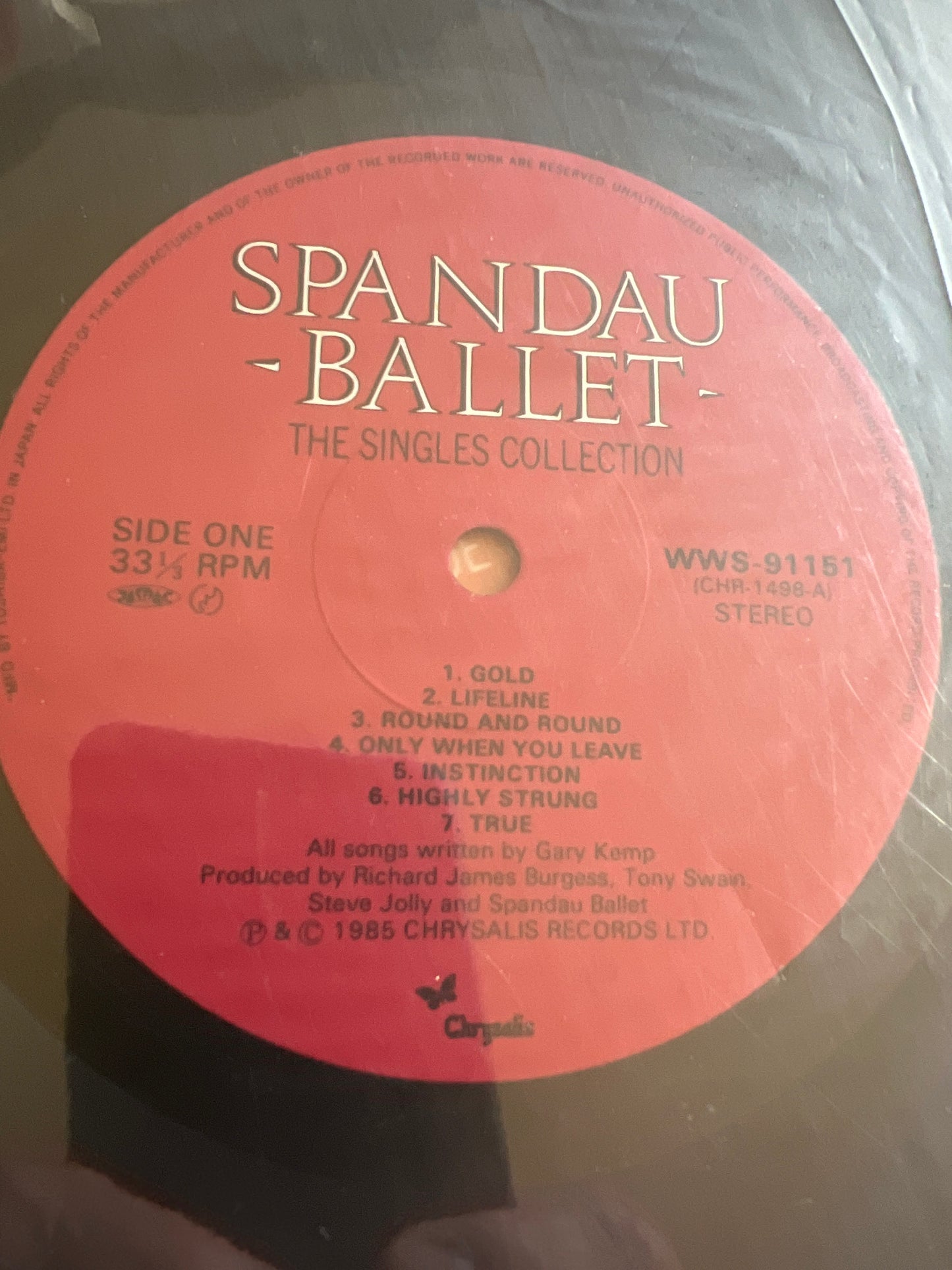 SPANDAU BALLET - the singles collection