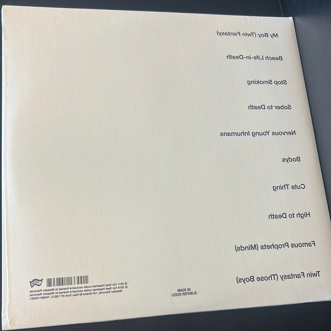 CAR SEAT HEADREST - twin fantasy (mirror to mirror)