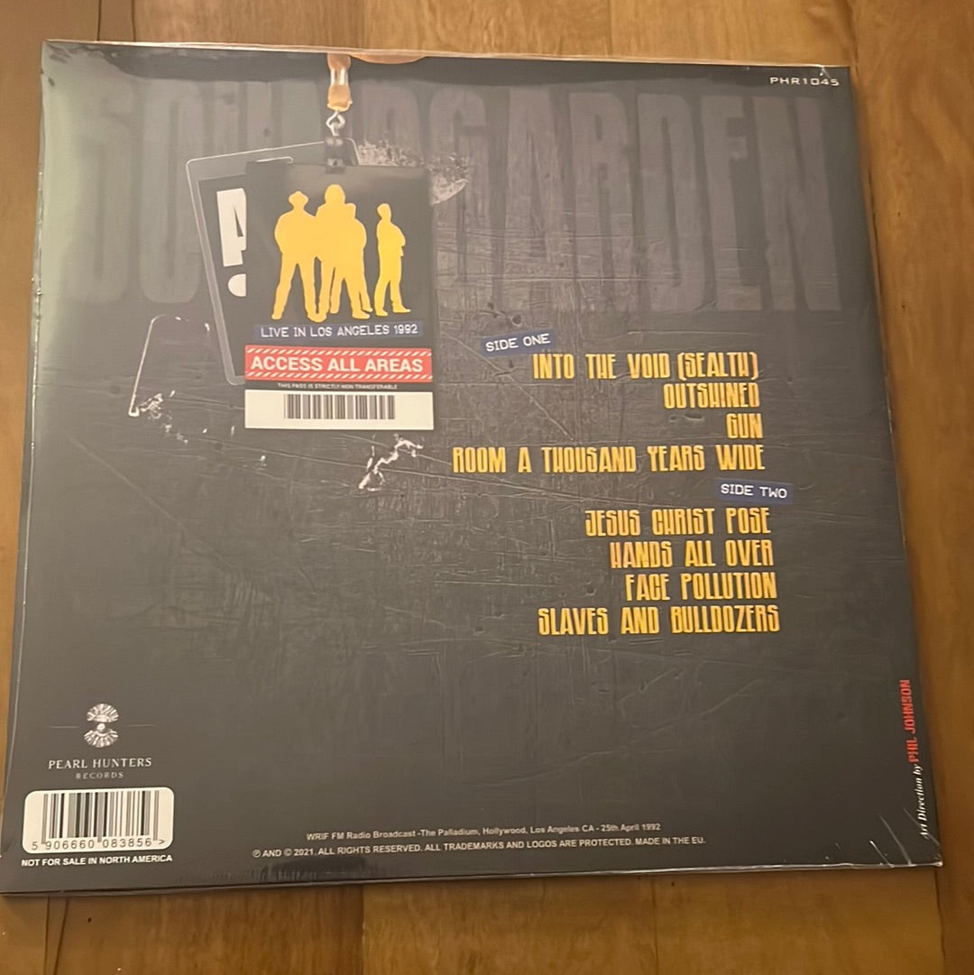 SOUNDGARDEN - uncaged