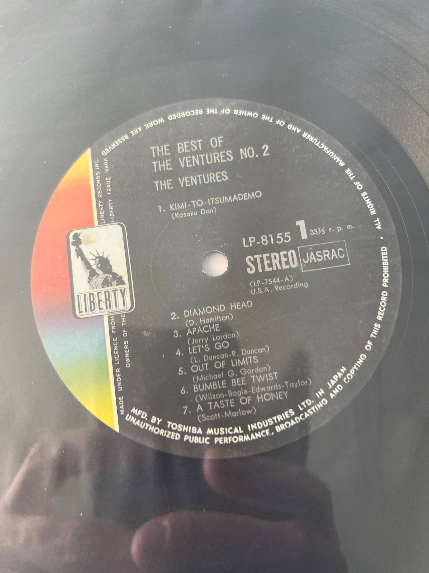 THE VENTURES - the best of the ventures No. 2