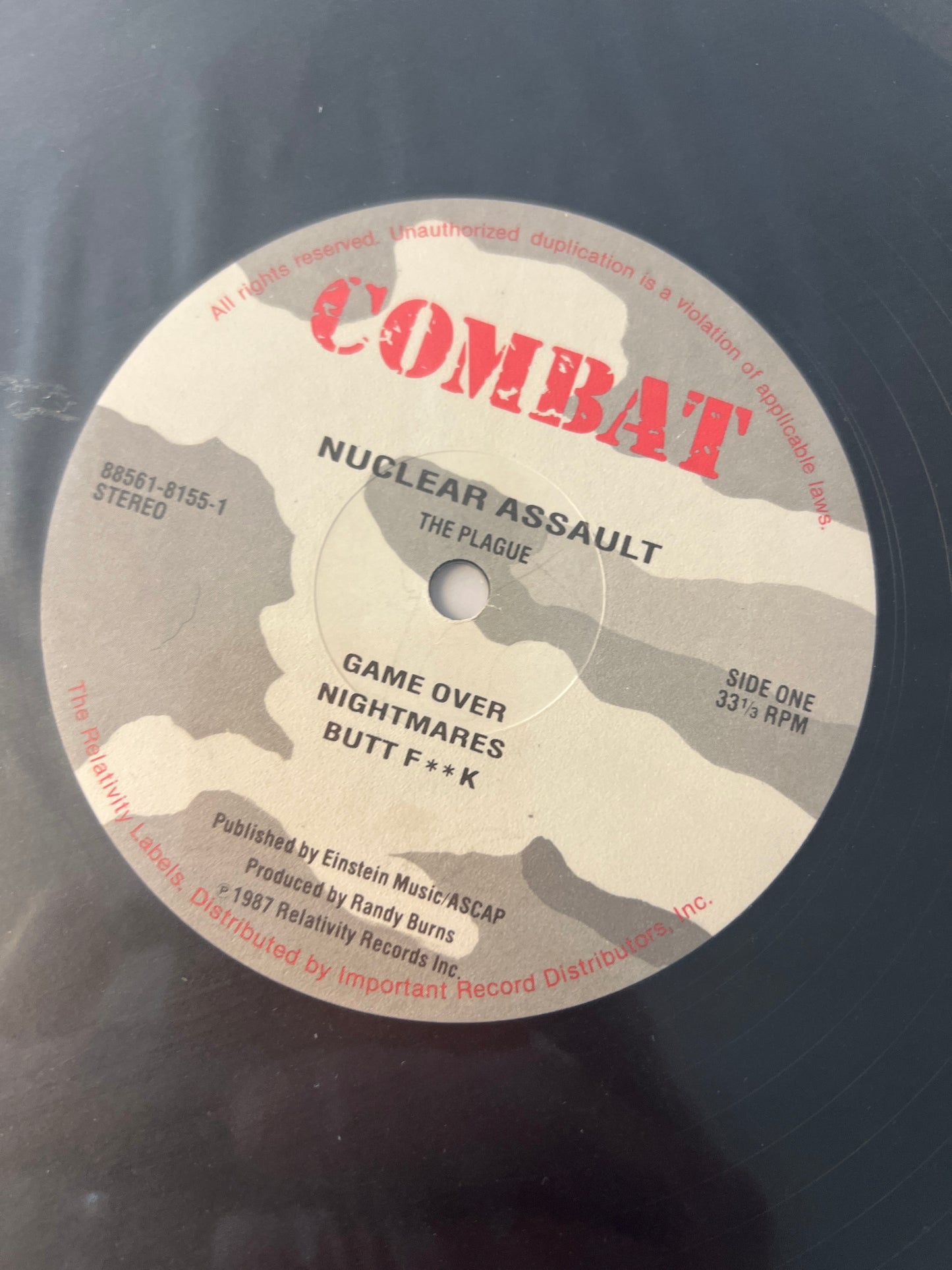NUCLEAR ASSAULT - the plague