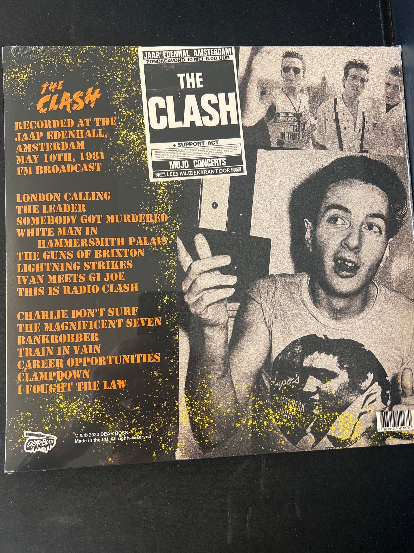 THE CLASH - Amsterdam’s Burning