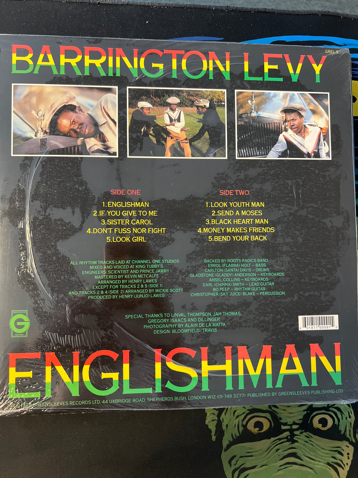 BARRINGTON LEVY - Englishman