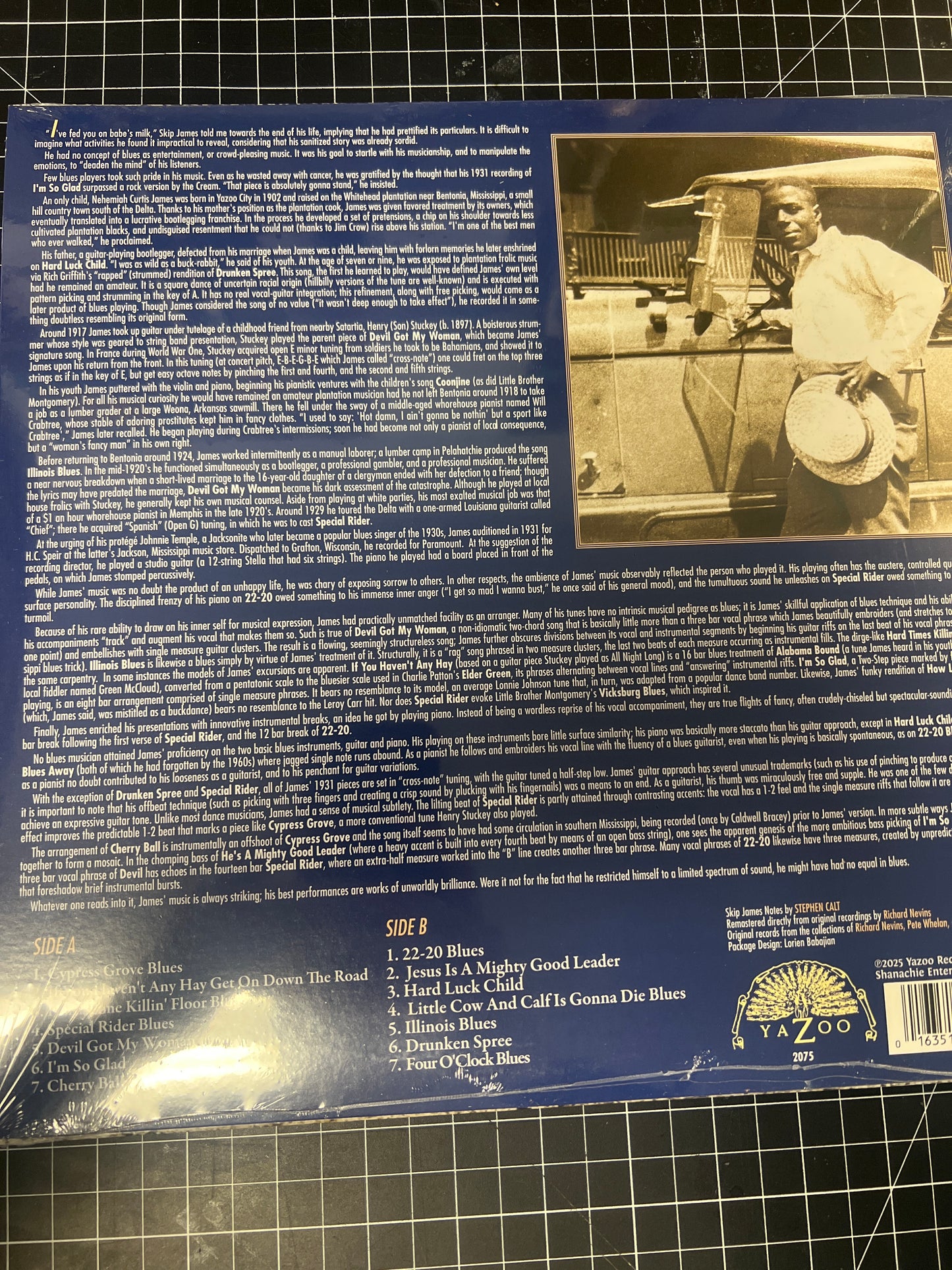 SKIP JAMES - hard time killin’ floor