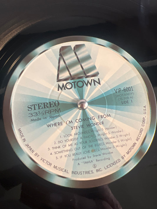STEVIE WONDER - where I’m coming from