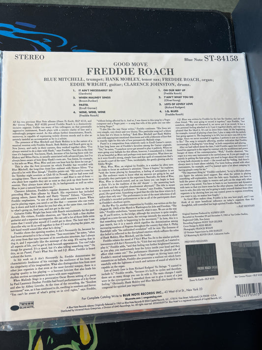 FREDDIE ROACH - good move