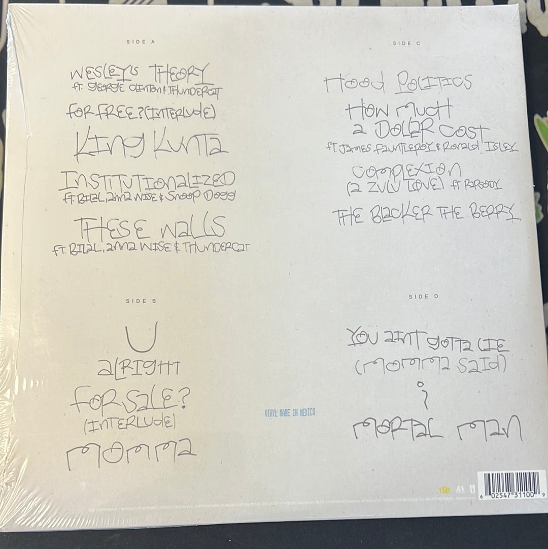 KENDRICK LAMAR - to pimp a butterfly