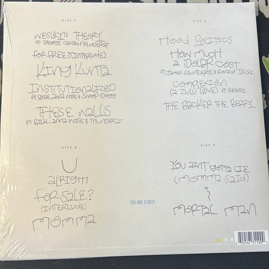 KENDRICK LAMAR - to pimp a butterfly