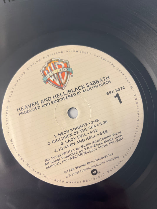 BLACK SABBATH - Heaven and Hell
