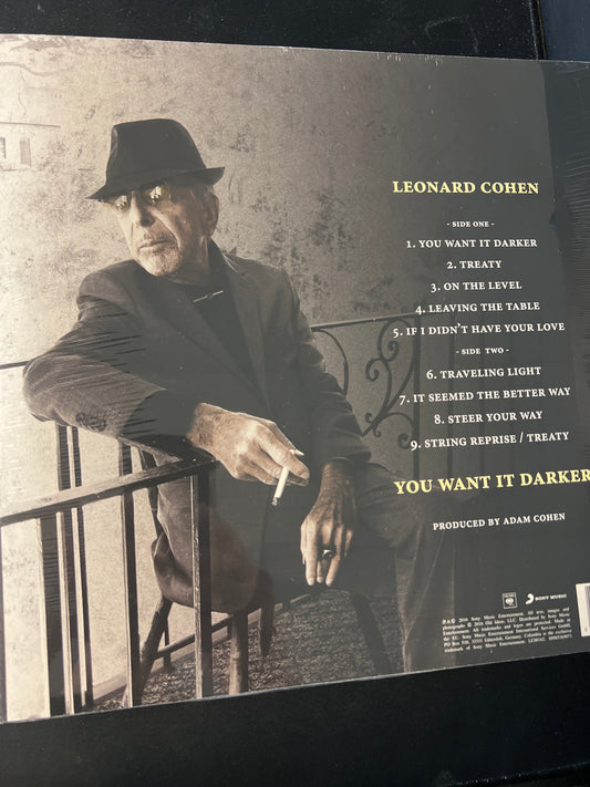 LEONARD COHEN - you want it darker