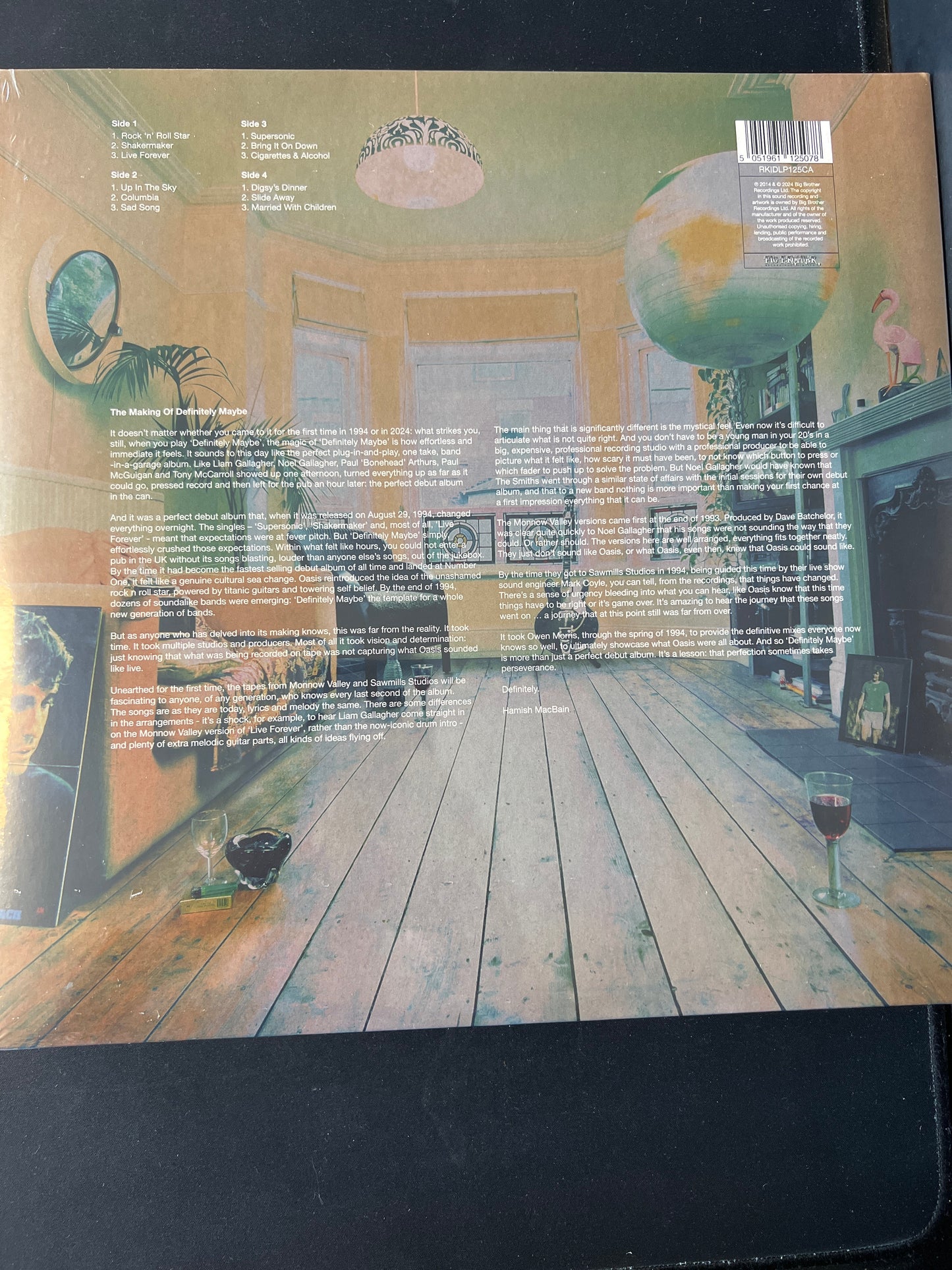 OASIS - definitely maybe