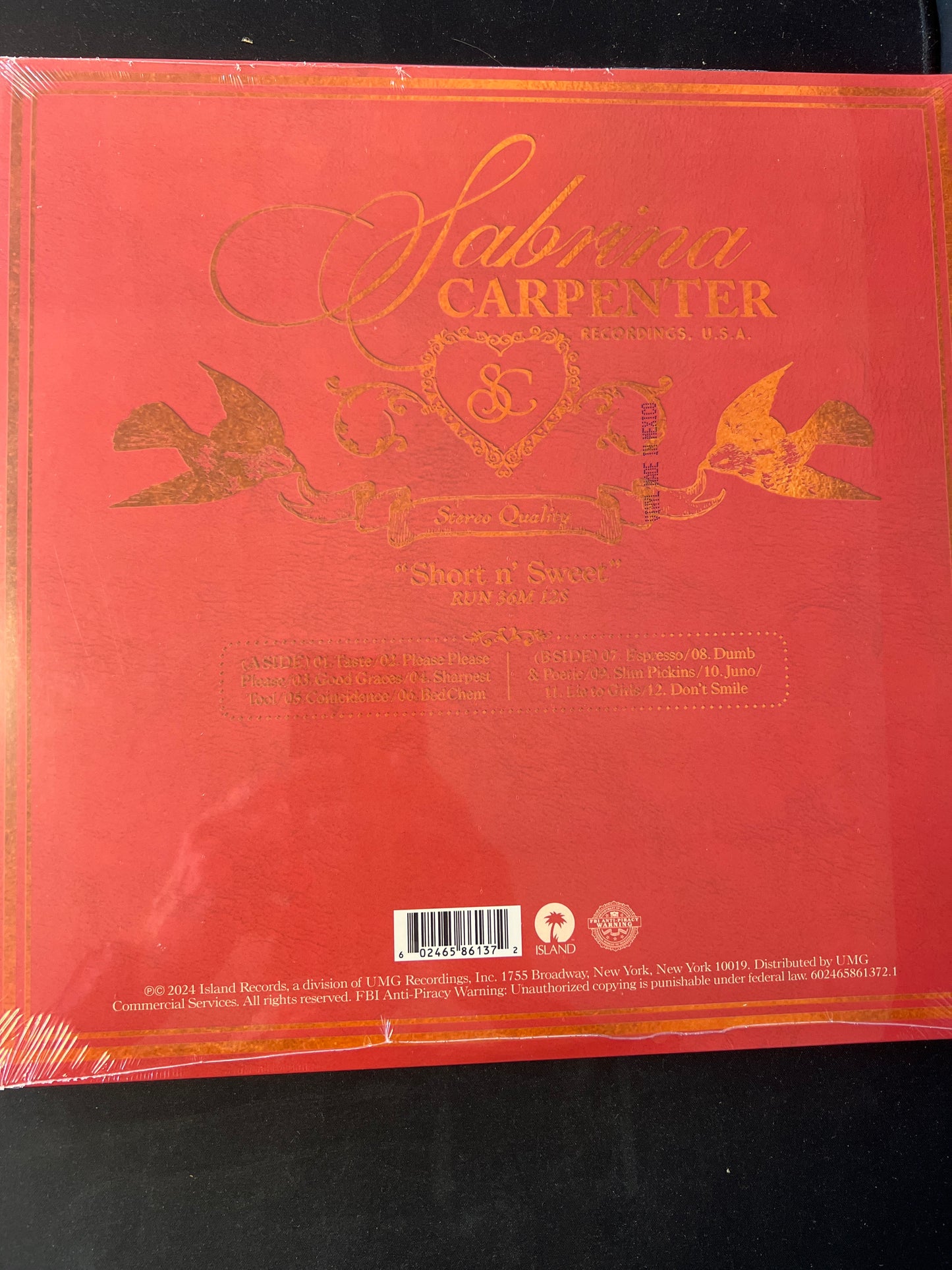 SABRINA CARPENTER - short N’ sweet