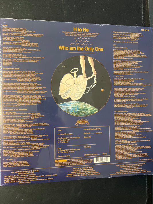 VAN DER GRAAF GENERATOR - h to he who am the only one