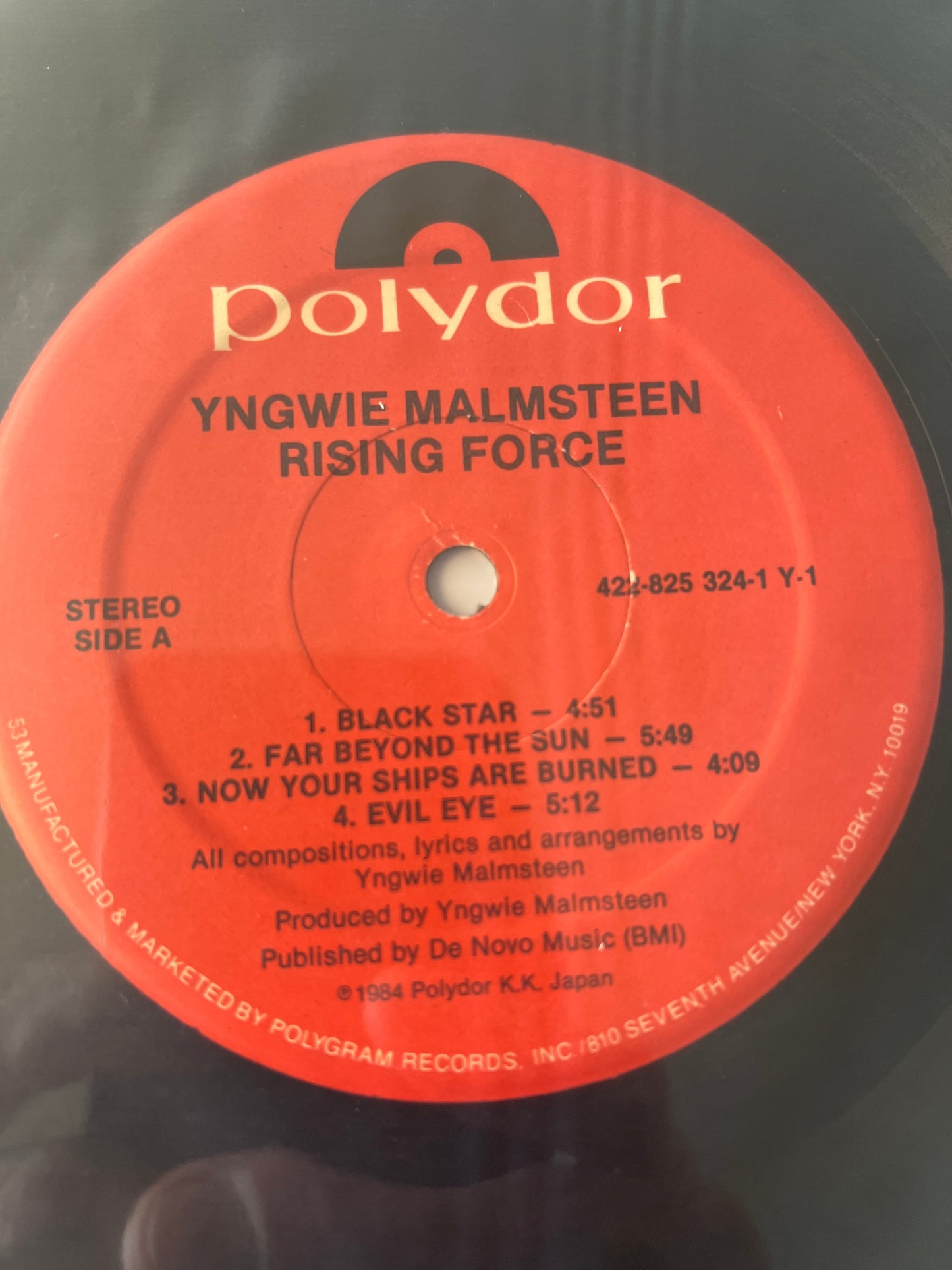 YNGWIE J. MALMSTEEN - rising force