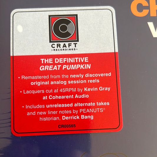 VINCE GUARALDI - it’s the great pumpkin, Charlie Brown