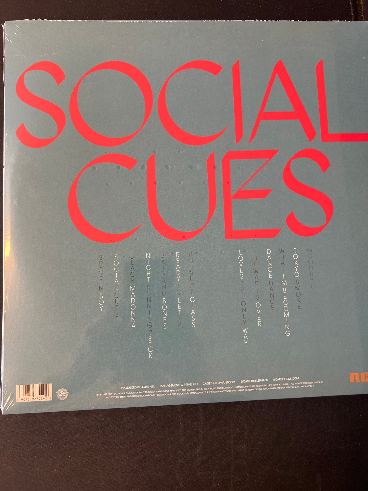 CAGE THE ELEPHANT - social cues