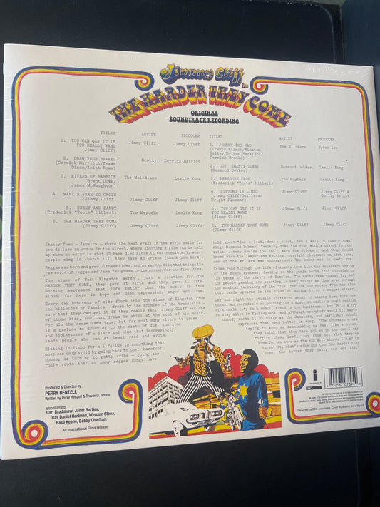 JIMMY CLIFF - the harder they come